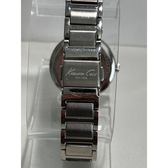 Kenneth Cole KC4645 silver MOP multifunction women\'s watch, working
